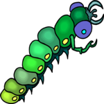 Centipede 2 Clip Art