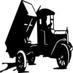 Antique Style Truck - Dump