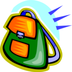 Backpack 3 Clip Art