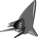 Space Ship 08 Clip Art