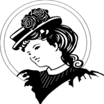 Victorian Woman Clip Art