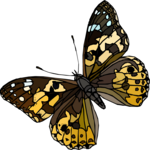 Butterfly 123 Clip Art