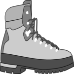 Boot - Hiking 2 Clip Art