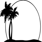 Palm Trees Frame 2