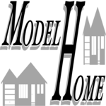 Model Home Clip Art