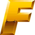 Gold  Italic F