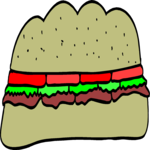 Sandwich - Submarine 10 Clip Art