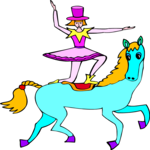 Circus - Horse & Rider