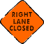 Right Lane Closed