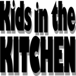 Kids in the Kitchen Title Clip Art