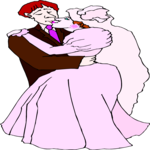 Bride & Groom Kissing 4