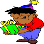 Man with Gift 6