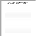 Sales Contract