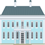 Two-Story House Clip Art