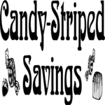 Candy-Striped Savings