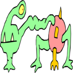 Mutant Creature 052 Clip Art