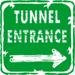 Tunnel Entrance 2 Clip Art