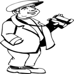 Man with Binoculars 3
