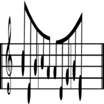 Musical Notes 02 Clip Art