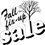 Fall Fix-Up Sale Heading 1