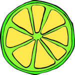 Citrus Slice 2 Clip Art