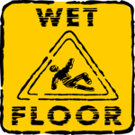 Wet Floor 1 Clip Art