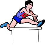 Hurdles 13 Clip Art