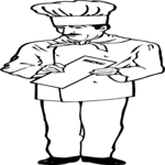 Chef with Menu