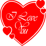 I Love You Heart 1