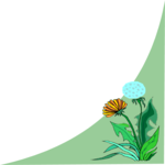 Flower Corner 12 Clip Art