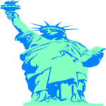 Statue of Liberty 01 Clip Art