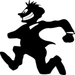 Happy Runner Clip Art