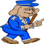 Police Officer - Dog