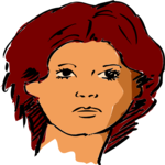 Face - Female 11 Clip Art