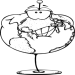 Globe Smiling