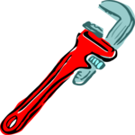 Wrench - Pipe 2 Clip Art