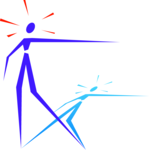 Stick Figure Pointing