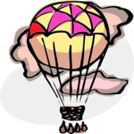 Hot Air Balloon 13 Clip Art