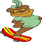 Skateboarding - Bear 1