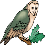 Owl - Barn Clip Art