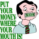 Where Your Mouth Is Clip Art