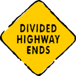 Divided Highway Ends