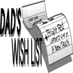 Dad's Wish List
