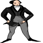 Man - 19th Century Clip Art