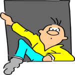 Climbing Through Window