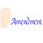 Amendment Clip Art