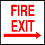Fire Exit (Right)