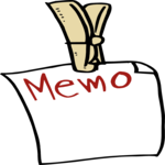 Memo 1