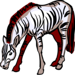Zebra 08 Clip Art