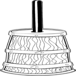 Butter Churn 1 Clip Art